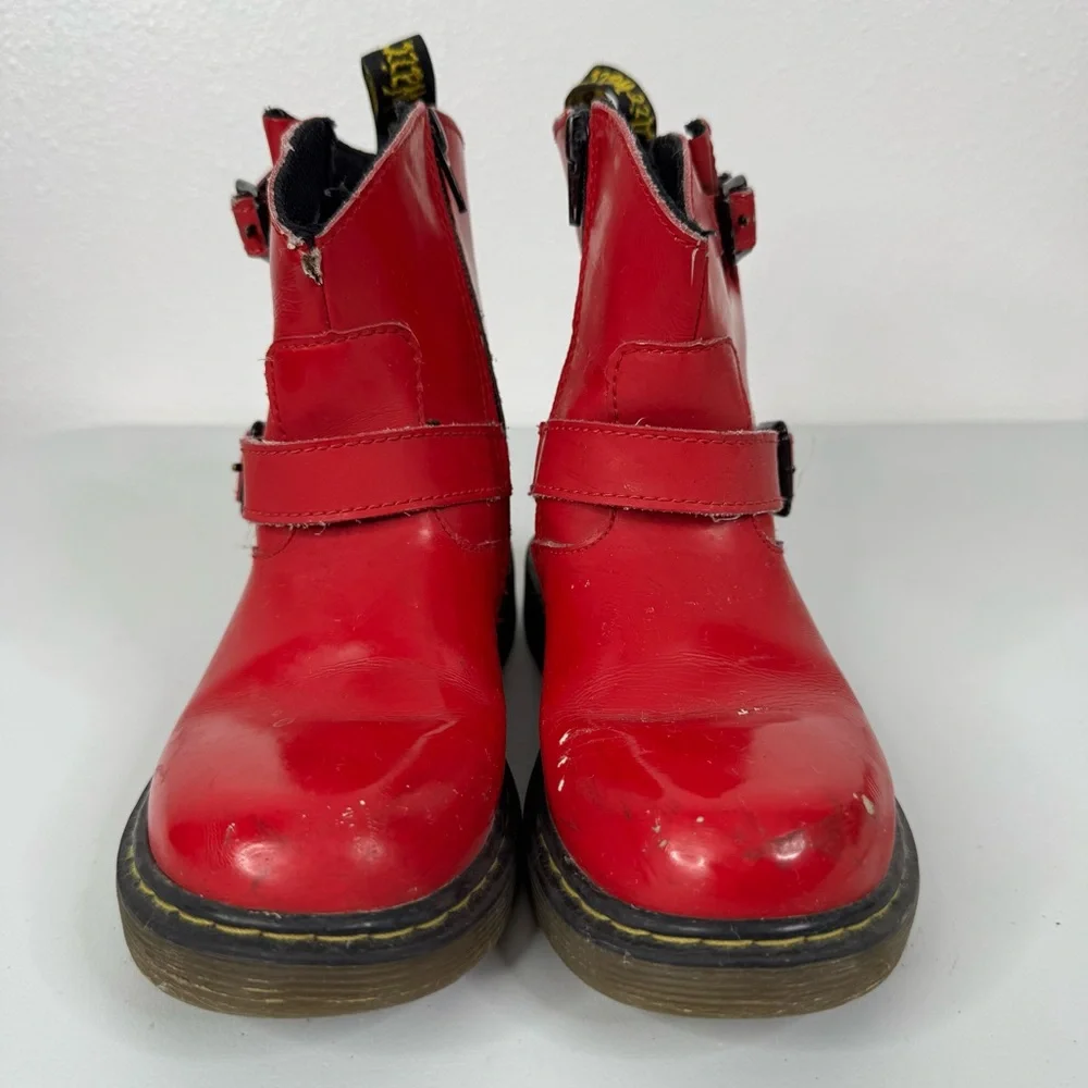Dr.‎ Martens Red Boots Size 1